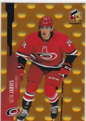 2021-22 Upper Deck Extended Series HoloGrFX Rookies GOLD #HG-9 Seth Jarvis Hurricanes
